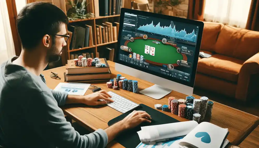 can you make money playing online poker