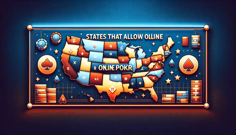 What states allow online poker in 2024?