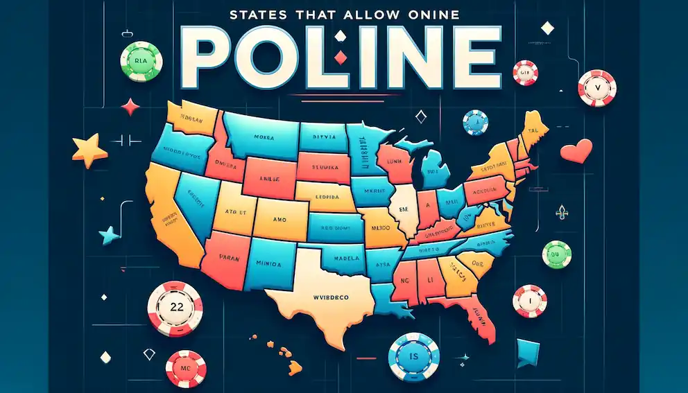What states allow online poker in USA?
