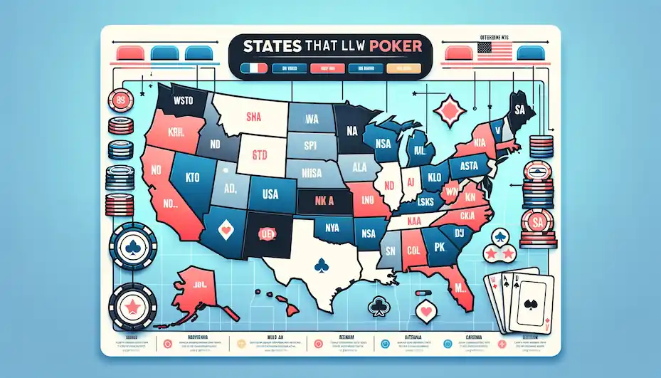 What states allow online poker in 2024?